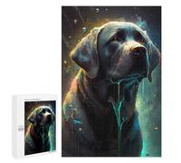 1000 PCS Jigsaw Puzzles for Teenagerss Jigsaw Painted Canine Majesty -1 Adult Jigsaw Brain Teaser Game Hand Speed Race Stress Reduction Gifts 1000 PCS