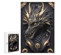 1000 PCS Jigsaw Puzzles for Teenagerss Jigsaw The Sovereign Dragon Adult Jigsaw Toy Wall Decor Difficult Hard Help The Brain Exercise 1000 PCS