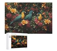 1000 PCS Jigsaw Puzzles for Teenagerss Jigsaw Tropical Birds in Bloom Puzzle for Adults Relax Games Improve Memory for Birthday, Chrismas 1000 PCS
