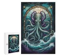 1000 PCS Jigsaw Puzzles for Teenagerss Kraken Mythology Animal Jigsaw for Adults Hands-on Game Difficult Hard Unique Birthday And Gifts 1000 PCS