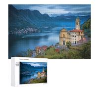 1000 PCS Jigsaw Puzzles for Teenagerss Lake Como, Italy Jigsaw Puzzle Toy Wall Decor Difficult Hard Unique Birthday And Xmas Gifts 1000 PCS