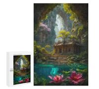 1000 PCS Jigsaw Puzzles for Teenagerss Magical Place Jigsaws for Adults Hands-on Game Presents for Women Help The Brain Exercise 1000 PCS