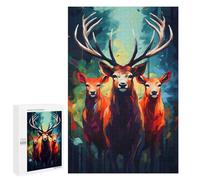 1000 PCS Jigsaw Puzzles for Teenagerss Married Giraffe 2 Jigsaw for Adults Hands-on Game Difficult Hard Unique Birthday And Gifts 1000 PCS