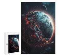 1000 PCS Jigsaw Puzzles for Teenagerss Moon's Fiery Transformation Jigsaws for Adults Relax Games Wall Decoration Help The Brain Exercise 1000 PCS