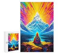 1000 PCS Jigsaw Puzzles for Teenagerss Mountain Zen Serenity Jigsaw Puzzle Toy Wall Decor Difficult Hard Unique Birthday And Xmas Gifts 1000 PCS