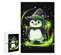 1000 PCS Jigsaw Puzzles for Teenagerss Penguin Spell Caster Jigsaw for Adults Hands-on Game Difficult Hard Unique Birthday And Gifts 1000 PCS