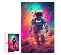 1000 PCS Jigsaw Puzzles for Teenagerss Space Clouds Astronaut Jigsaw for Adults Hands-on Game Difficult Hard Unique Birthday And Gifts 1000 PCS