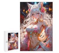 1000 PCS Jigsaw Puzzles- Foxfire Enchantress Jigsaw for Adults Relaxing Games Staycation Kill Time Deal As Gifts for The Whole Family 1000 PCS