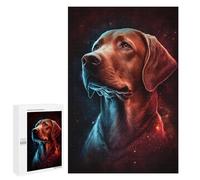 1000 PCS Jigsaw Puzzles Galactic Dog Portrait -21 Jigsaw Puzzles for Teenagerss But Fun And Humorous Every Piece Is Unique - Learning Educational Toys 1000 PCS