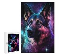 1000 PCS Jigsaw Puzzles Galactic Dog Portrait -4 Jigsaw Puzzles for Teenagerss But Fun And Humorous Every Piece Is Unique - Learning Educational Toys 1000 PCS