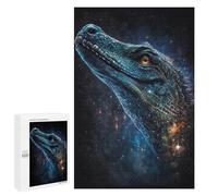 1000 PCS Jigsaw Puzzles- Galactic Lizard Art Print-24 Jigsaw for Adults Relaxing Games Staycation Kill Time Deal As Gifts for The Whole Family 1000 PCS