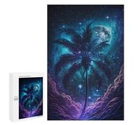 1000 PCS Jigsaw Puzzles Galactic Palm Dream Jigsaw Puzzles for Teenagerss But Fun And Humorous Every Piece Is Unique - Learning Educational Toys 1000 PCS