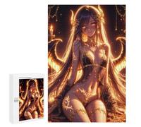 1000 PCS Jigsaw Puzzles Golden Anime Angel Jigsaw Puzzles for Teenagerss But Fun And Humorous Every Piece Is Unique - Learning Educational Toys 1000 PCS