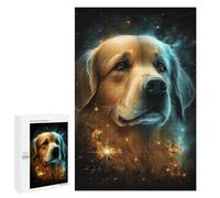 1000 PCS Jigsaw Puzzles Golden Galaxy Pup Jigsaw for Teenagerss Precision Cutting Fun Activities at Home Challenging Game And Family Play 1000 PCS
