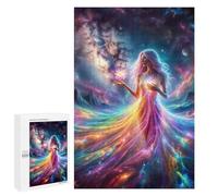 1000 PCS Jigsaw Puzzles- Lotus Goddess Jigsaw for Adults Relaxing Games Staycation Kill Time Deal As Gifts for The Whole Family 1000 PCS