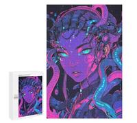 1000 PCS Jigsaw Puzzles Medusa Art Print Jigsaws for Adults Puzzle For Family Fun Difficult And Challenge Educational Family Game 1000 PCS