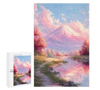 1000 PCS Jigsaw Puzzles- Mountain Serenity Reflections Puzzle For Teenagers Family Activities for Birthday, Chrismas Unique Birthday And Gifts 1000 PCS