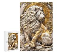 1000 PCS Jigsaw Puzzles Noble Metal Monarch Jigsaw Puzzles for Teenagerss But Fun And Humorous Every Piece Is Unique - Learning Educational Toys 1000 PCS
