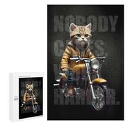 1000 PCS Jigsaw Puzzles- Nobody Cares Work Harder Jigsaw for Adults Relaxing Games Staycation Kill Time Deal As Gifts for The Whole Family 1000 PCS