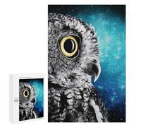 1000 PCS Jigsaw Puzzles Owl Galaxy Jigsaw for Teenagerss Precision Cutting Fun Activities at Home Challenging Game And Family Play 1000 PCS