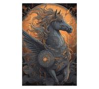 1000 PCS Jigsaw Puzzles Pegasus Mythical World Adult Jigsaw Puzzle Hands-on Game Hand Speed Race Unique Gifts for Birthday And Christmas 1000 PCS