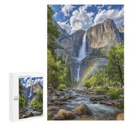 1000 PCS Jigsaw Rainbow Waterfall Adventure -1 Jigsaws for Adults Puzzle Stress Reliever Parent-child Interaction Unique Birthday And Xmas Gifts 1000 PCS