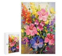 1000 PCS Jigsaws Adults Puzzles A Bouquet of Meadow Flower Jigsaw for Adults Hands-on Game Precision Cutting Parent-child Interaction 1000 PCS