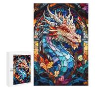 1000 PCS Jigsaws Adults Puzzles Abstract Dragon Jigsaws for Adults Hands-on Game Wall Decoration Birthday And Unique Gifts 1000 PCS