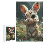 1000 PCS Jigsaws Adults Puzzles Beautiful Bunny Cartoon Jigsaw for Adults Relax Games Birthday Present Birthday And Unique Gifts 1000 PCS