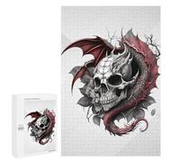 1000 PCS Jigsaws Adults Puzzles Bones Of The Fire Breather Adult Puzzles Relaxing Games Precision Cutting Unique Gifts for Birthday And Christmas 1000 PCS