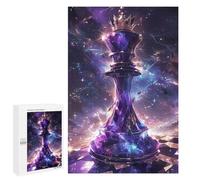 1000 PCS Jigsaws Adults Puzzles Chess King in Space Teenagers Puzzles Anti-Stress Toys Wall Decoration Unique Gifts for Birthday And Christmas 1000 PCS
