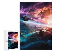 1000 PCS Jigsaws Adults Puzzles Cosmic Dawn Jigsaw for Adults Toy Wall Decor Perfect Decoration for Is Ideal As A Gift 1000 PCS