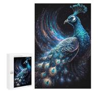 1000 PCS Jigsaws Adults Puzzles Cosmic Peacock Jigsaw Puzzle Family Game Analysis And Logic Parent-child Interaction 1000 PCS