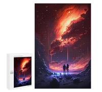 1000 PCS Jigsaws Adults Puzzles Cosmic Twilight Jigsaw for Adults Toy Wall Decor Perfect Decoration for Is Ideal As A Gift 1000 PCS