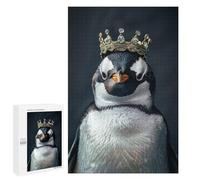 1000 PCS Jigsaws Adults Puzzles Cute Penguin King Jigsaw for Adults Hands-on Game Precision Cutting Parent-child Interaction 1000 PCS