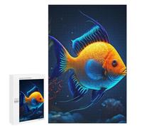 1000 PCS Jigsaws Adults Puzzles Cute Tropical Fish Jigsaw for Adults Hands-on Game Precision Cutting Parent-child Interaction 1000 PCS