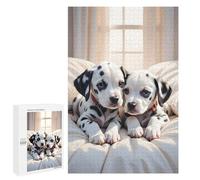 1000 PCS Jigsaws Adults Puzzles Dalmatian Puppies Jigsaw for Adults Hands-on Game Precision Cutting Parent-child Interaction 1000 PCS