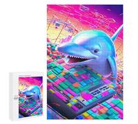 1000 PCS Jigsaws Adults Puzzles Dolphin Game Hero Jigsaws for Adults Toy Wall Decor Home Decoration for Is Ideal As A Gift 1000 PCS