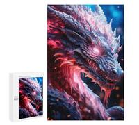 1000 PCS Jigsaws Adults Puzzles Epic Flare Dragon Jigsaw for Adults Hands-on Game Precision Cutting Parent-child Interaction 1000 PCS