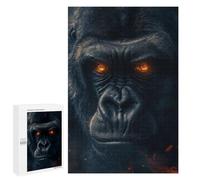 1000 PCS Jigsaws Adults Puzzles Fantasy Gorilla Glowing Jigsaw for Adults Hands-on Game Precision Cutting Parent-child Interaction 1000 PCS