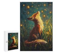 1000 PCS Jigsaws Adults Puzzles Fox And The Star Lights Jigsaw for Adults Hands-on Game Precision Cutting Parent-child Interaction 1000 PCS