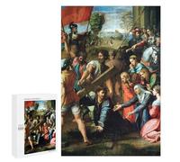 1000 PCS Jigsaws Adults Puzzles Gifts Christ Falling by Raphael Jigsaw for Adults Relax Games Home Decoration Birthday Present, Gifts, 1000 PCS