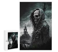 1000 PCS Jigsaws Adults Puzzles Gifts Dark Reaper's Domain Jigsaw Puzzle Relax Games Staycation Kill Time Birthday Present, Gifts, 1000 PCS