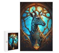 1000 PCS Jigsaws Adults Puzzles Giraffe Mythical Jigsaws for Adults Toy Wall Decor Home Decoration for Is Ideal As A Gift 1000 PCS