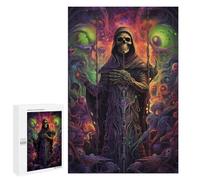 1000 PCS Jigsaws Adults Puzzles Grave Warden Adult Puzzles Relaxing Games Precision Cutting Unique Gifts for Birthday And Christmas 1000 PCS