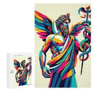 1000 PCS Jigsaws Adults Puzzles Hermes God of Boundaries Jigsaw Puzzle Family Game Analysis And Logic Parent-child Interaction 1000 PCS