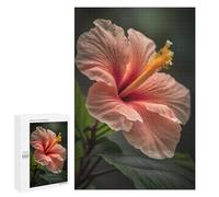 1000 PCS Jigsaws Adults Puzzles Hibiscus Flower Macro Jigsaw for Adults Toy Wall Decor Perfect Decoration for Is Ideal As A Gift 1000 PCS