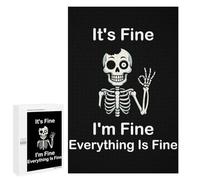 1000 PCS Jigsaws Adults Puzzles Its Fine Skeleton Funny Jigsaw for Adults Hands-on Game Precision Cutting Parent-child Interaction 1000 PCS