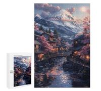 1000 PCS Jigsaws Adults Puzzles Japanese Mount Fuji Jigsaw for Adults Toy Wall Decor Perfect Decoration for Is Ideal As A Gift 1000 PCS