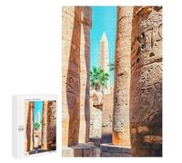 1000 PCS Jigsaws Adults Puzzles Karnak Temple Jigsaw for Adults Toy Wall Decor Perfect Decoration for Is Ideal As A Gift 1000 PCS